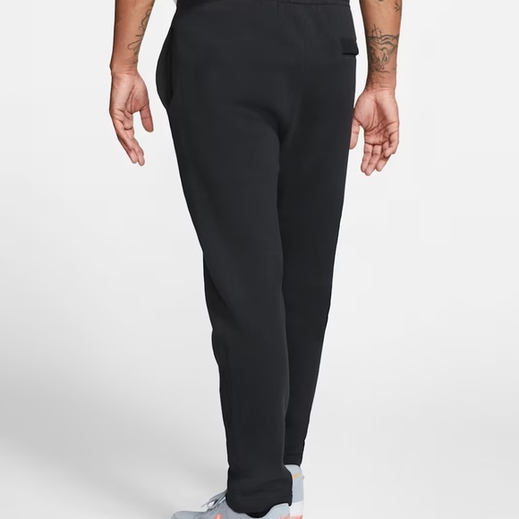 Nike Sportswear Club Fleece Men's Pants - Black - Medium - Style BV2707-010 - Picture 10 of 13
